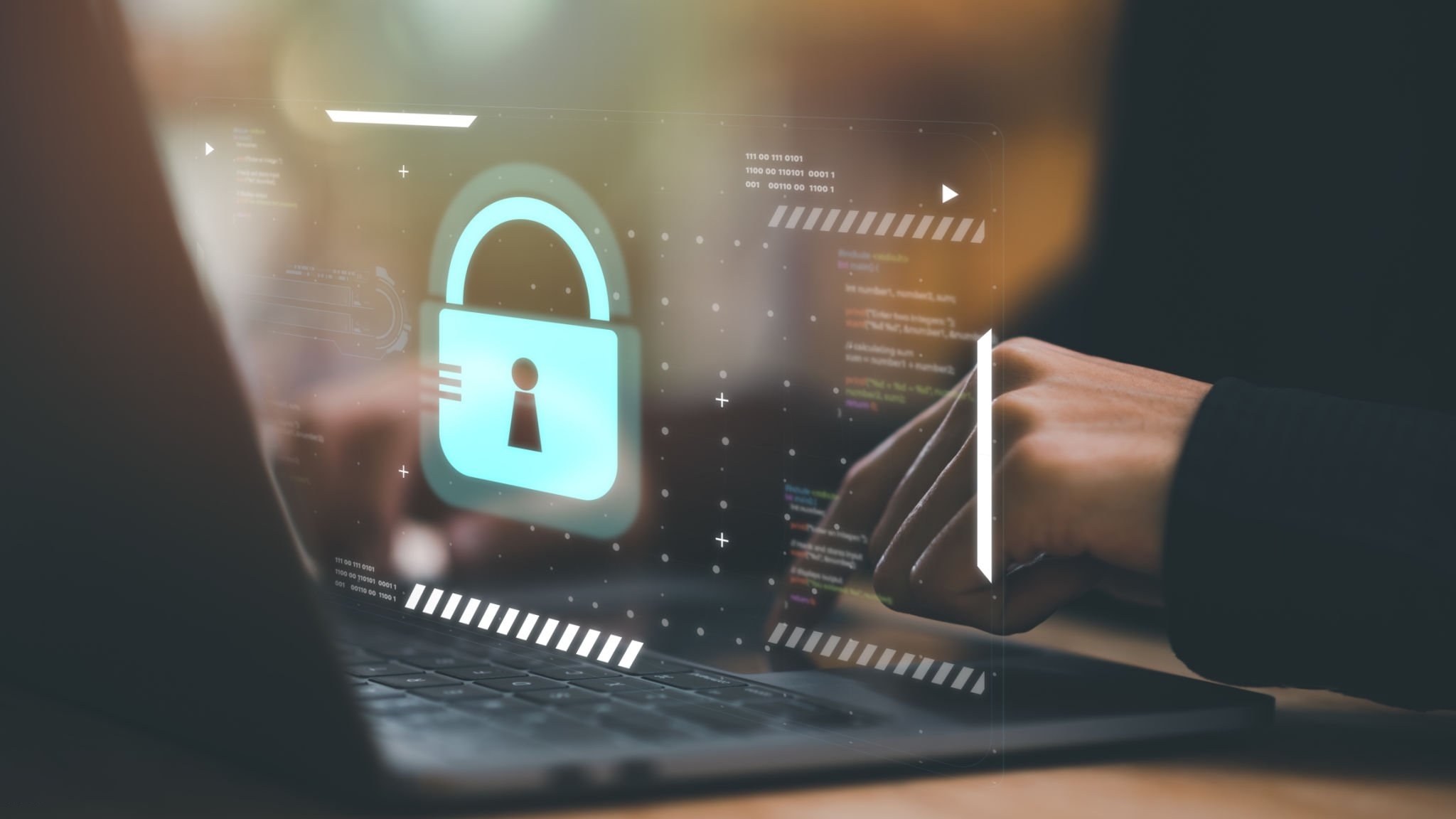 computer padlock